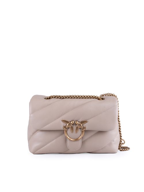 Borsa Classic Love Puff Maxi Quilt Beige Grigio PINKO | 100038 A0F2C50Q